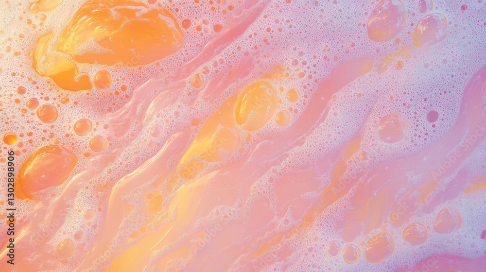 Poster vibrant abstract background with microscopic textures for artistic design