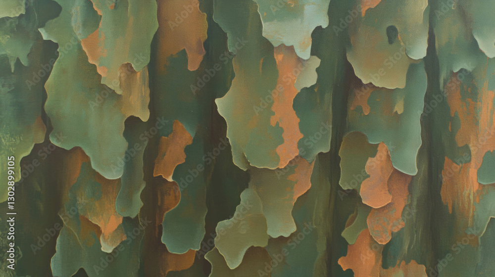 Poster organic abstract background with natural patterns for creative design