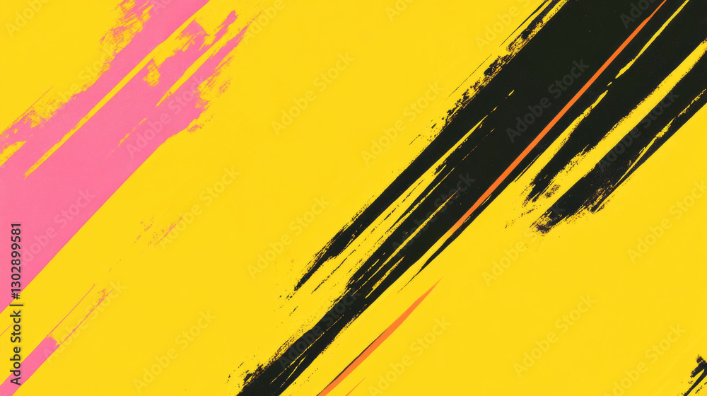 Poster Vibrant abstract background with sharp lines and bold contrasts for modern design