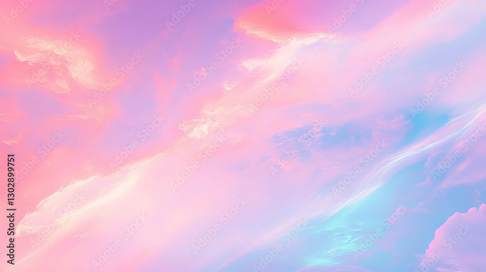 Poster dreamy pastel gradient abstract background for art and design