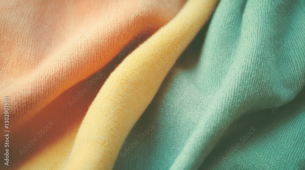 Poster abstract fabric background with soft pastel textures for creative design
