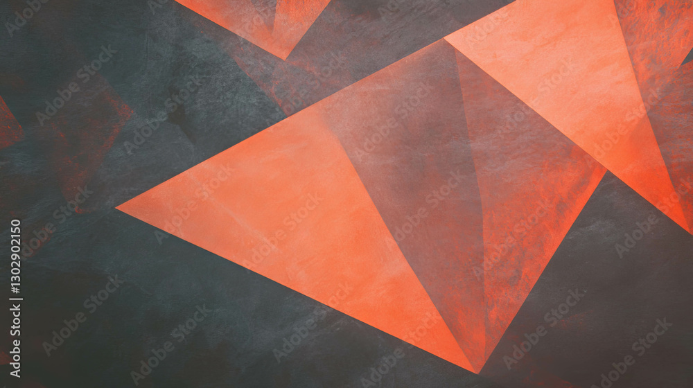 Poster modern abstract design with textured geometric shapes for creative background