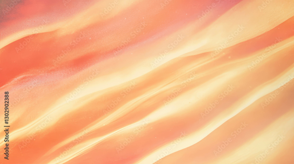 Poster Warm textured abstract background with sand and color gradient for design