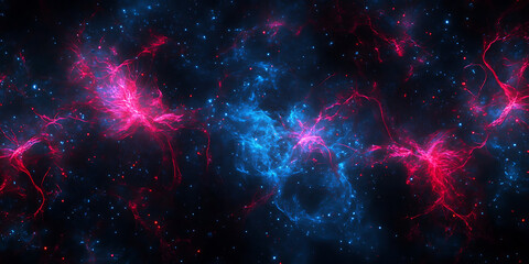 Cosmic Microwave Texture Background with a Vast, Radiant Composition