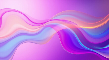 Fototapeta premium Abstract background with vibrant flowing waves in shades of red, pink, and blue, creating a dynamic, smooth texture with an energetic and artistic visual effect.