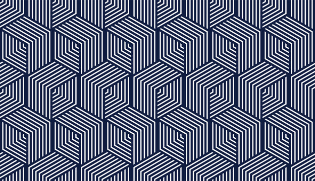 3D cubes seamless background, abstract tiling endless pattern with blocks, cubic optic construction wallpaper, surreal op art surface modular abstraction.