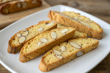 Obraz premium Homemade Almond Biscotti