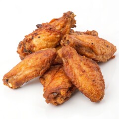 Savory Fried Chicken Wings Appetizer with Crispy Breading and Flavorful Spices