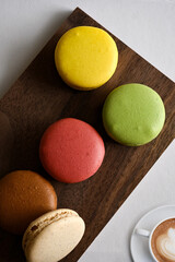 カラフルなマカロン