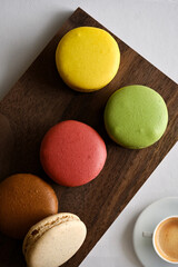 カラフルなマカロン