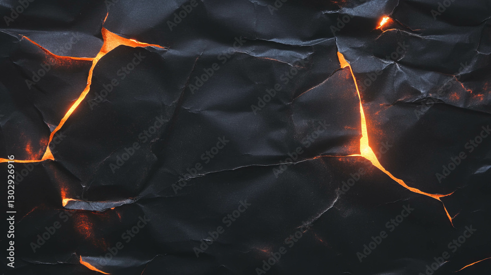 Aufkleber burning paper with charred edges and overlay texture for design projects