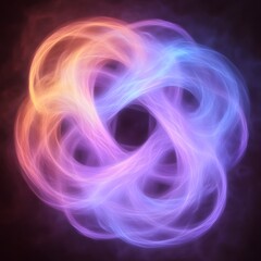 Fototapeta premium Colorful swirling abstract fractal design