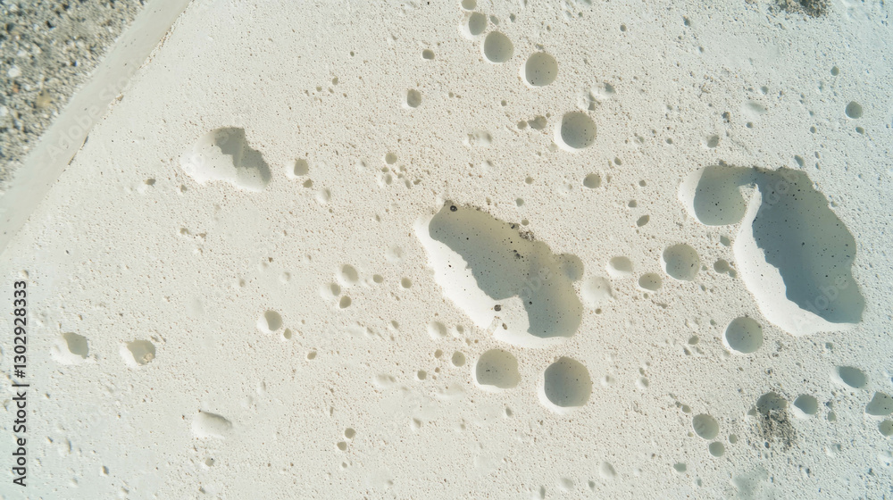 Poster Abstract overlay texture of scattered concrete dust for design applications