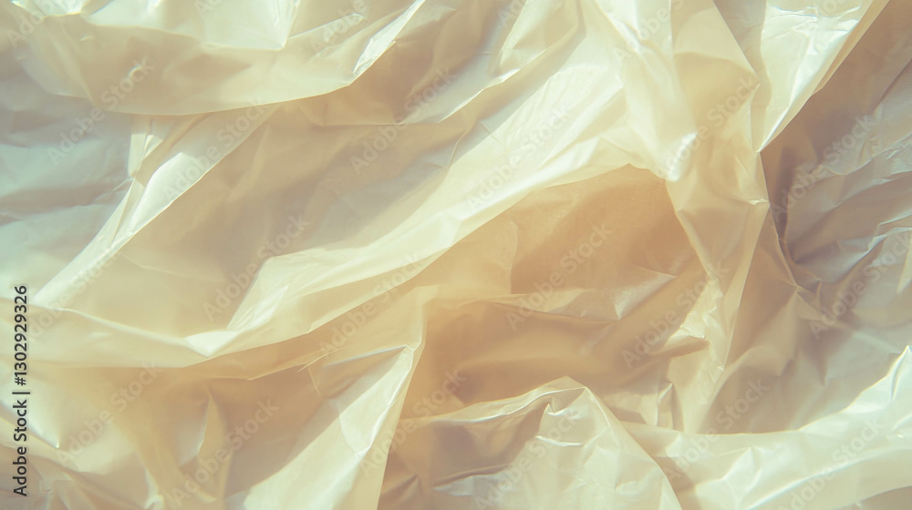 Poster crumpled translucent wax paper texture for creative design and backgrounds
