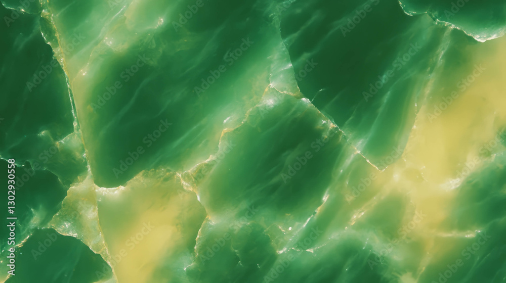 Poster dark green jade overlay texture with smooth polished surface for design