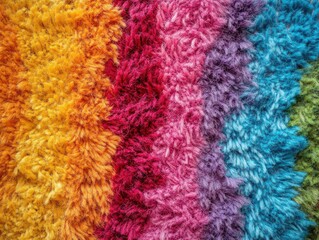 Shaggy Carpet Surface Texture for Cozy Homes