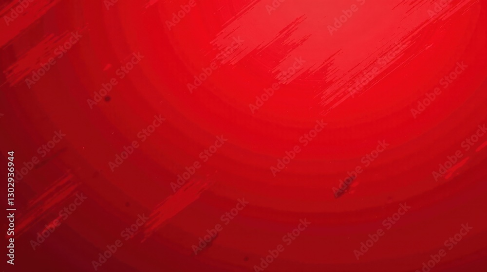 Poster abstract red background with textured brush strokes and subtle gradient