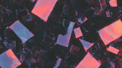 Abstract fractal patterns with vibrant overlay texture for artistic design