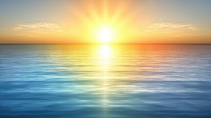 Fototapeta premium A mesmerizing blend of vibrant hues - a soft, ethereal glow of blue, yellow, and orange - bathed an abstract, dark, and empty canvas. The colors blurred into an enchanting, neon-like blur, casting 