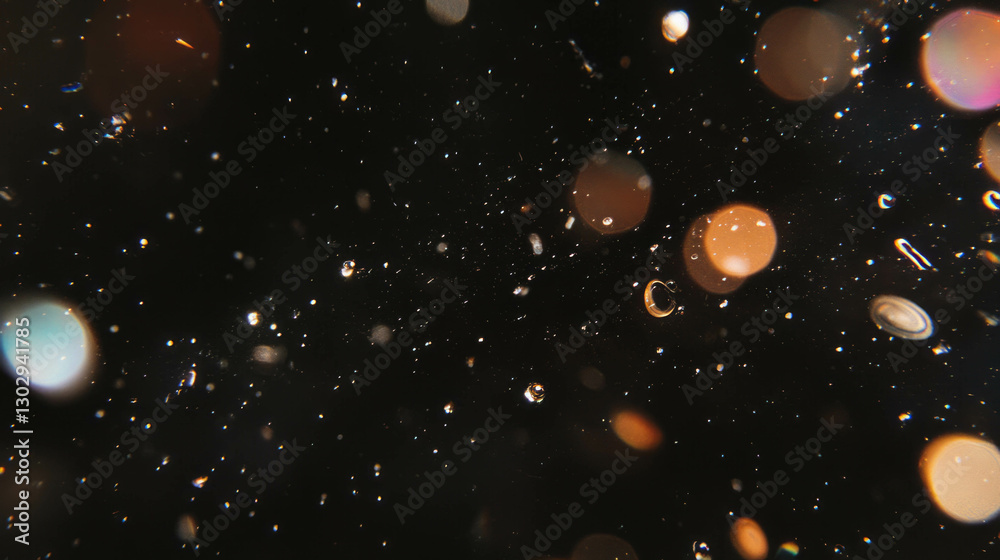 Poster raindrops on window with blur texture for creative and artistic backgrounds