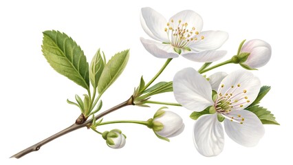 Obraz premium flower blossom plant white