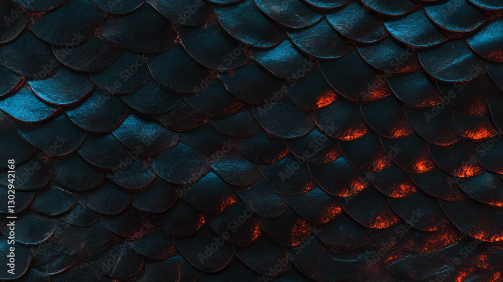 Aufkleber vibrant reptile skin texture with scales for creative design projects