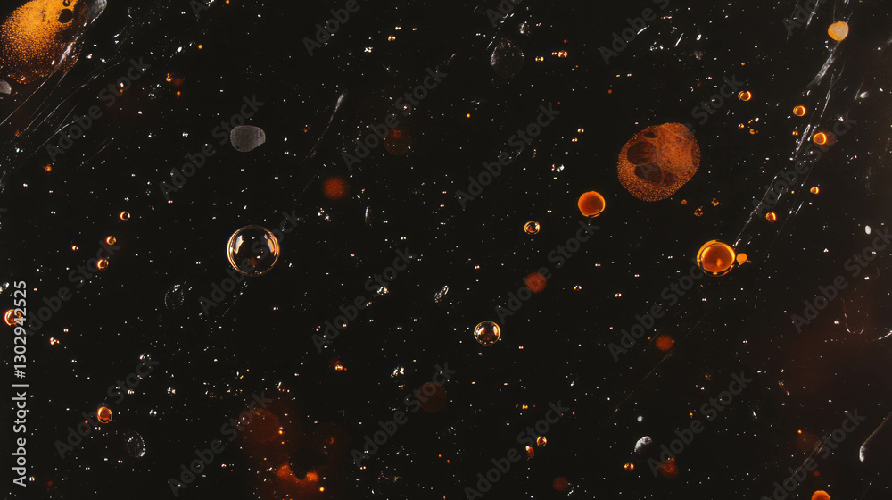 Poster Abstract overlay texture with sarsaparilla effect and medium elements