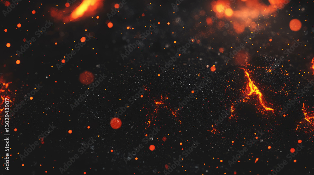 Poster volcanic ash and lava fragment texture for dynamic backgrounds