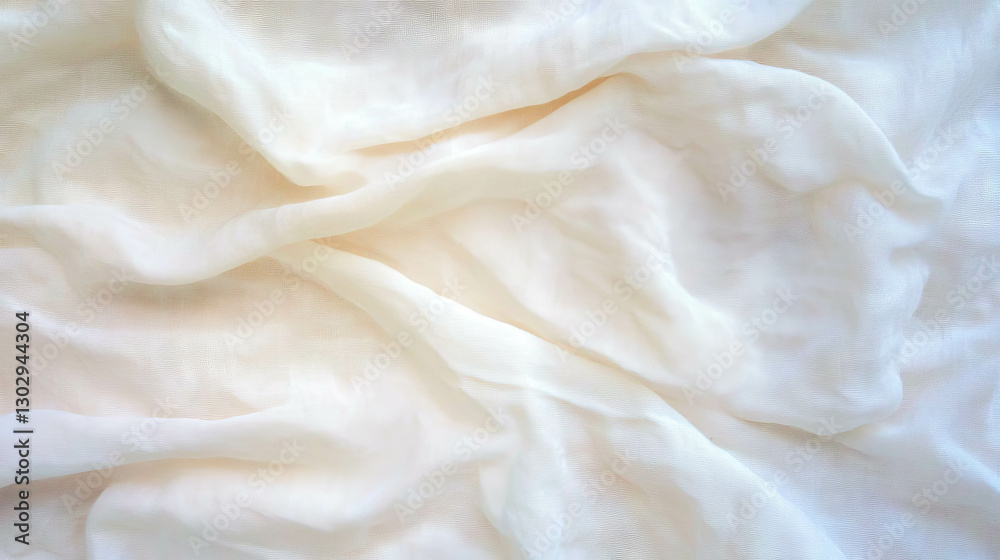 Poster soft overlay texture of woven linen fabric suitable for textiles and background design