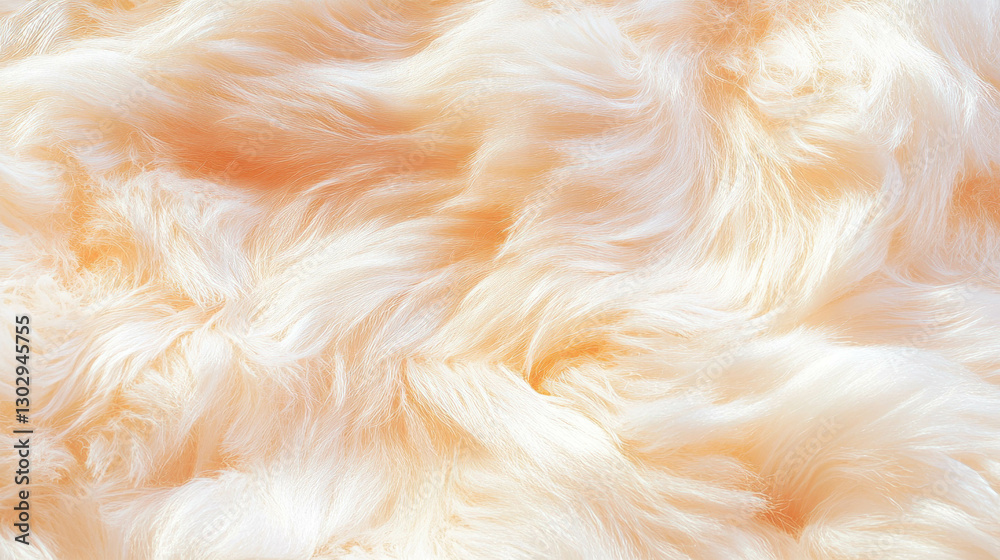 Poster Soft down feathers with delicate barbs creating a fluffy texture