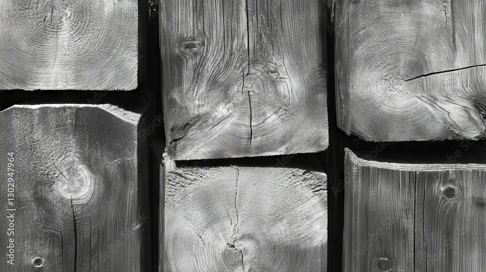 Aufkleber rustic wooden texture with chaotic pattern for design and decoration projects