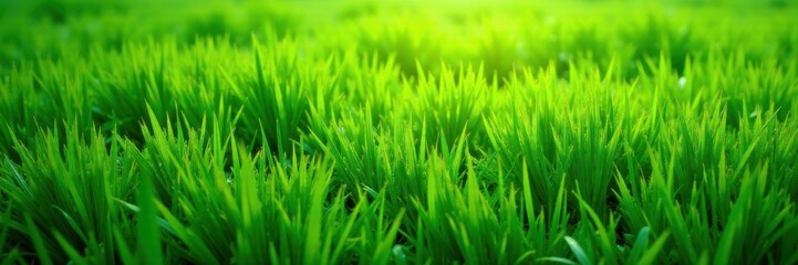 Obraz premium Vibrant green grass texture, perfect background , green, pattern, brochure