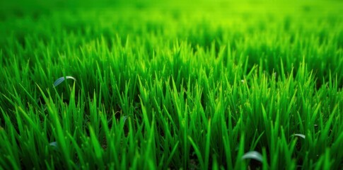 Obraz premium Vibrant green grass texture, ideal background , yard, environment
