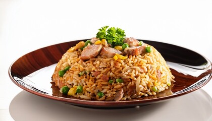 Fototapeta premium fried rice with pork