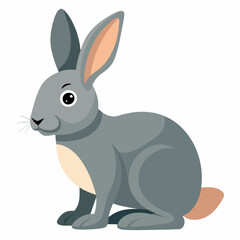 cartoon rabbit with a big smile