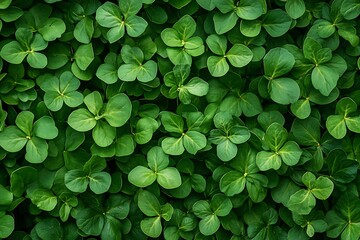 Clover Patch Green ground cover background