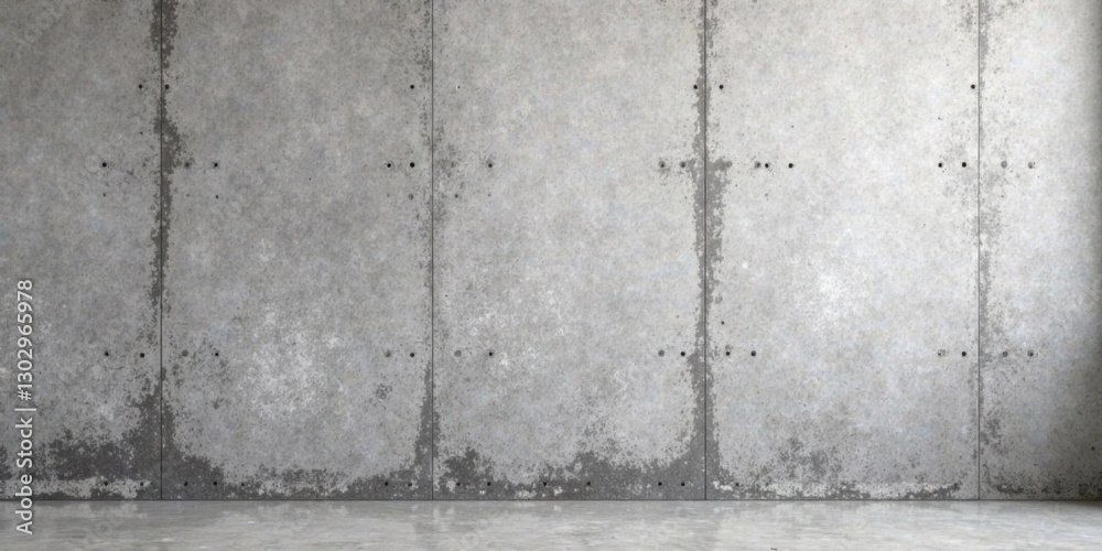 Aufkleber A Textured Gray Concrete Wall Background Ideal for Design Projects and Presentations