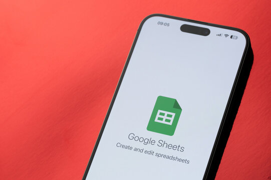 Google sheets app