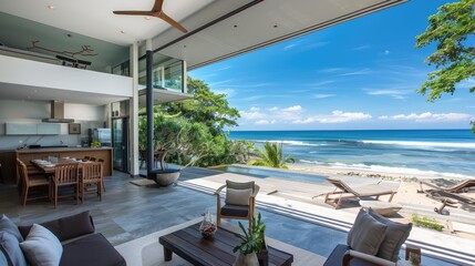Elegant Coastal Living with Stunning Ocean Views and Modern Design