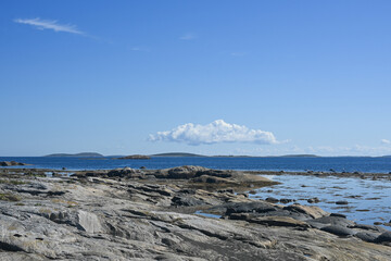 The coast of the White Sea.