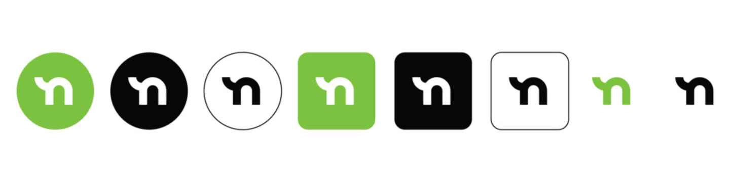 Nextdoor logo set vector file 