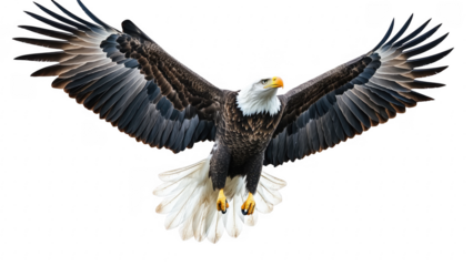 Majestic Bald Eagle in Flight