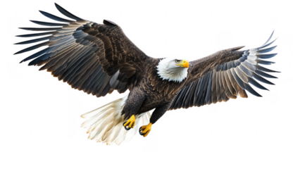 Majestic Bald Eagle in Flight