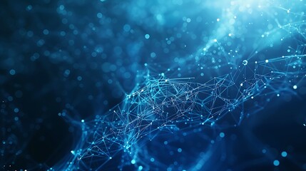 Abstract Network Digital Technology: Deep Blue Connections