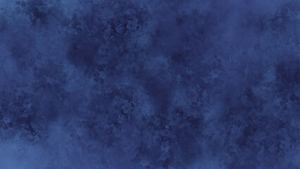 Navy blue abstract watercolor drawing.  watercolor wash aqua painted texture close up, grungy design. 