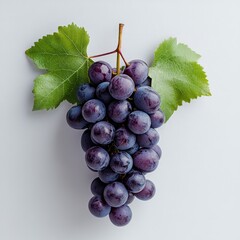 Fototapeta premium Organic Grapes: Fresh, Juicy, Healthy Fruit for Delicious Plant-Based Snacks and Desserts