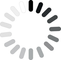 Download sign. Load icon. Load system. Data load. Loading bar. flat design Vector stock illustration