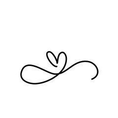 LOVE word hand drawn lettering
