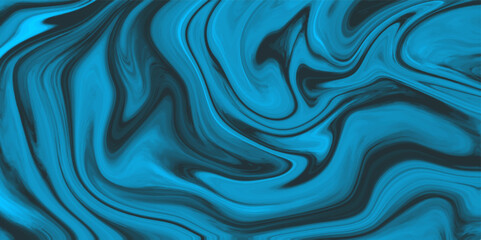 Abstract Dark BLUE template with curved lines. Grunge paste color Liquid marbling paint texture background. Liquify luxury paint marble fluid design. Suitable for posters, wallpapers, cards, websites,