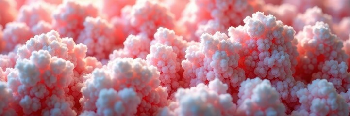 Fototapeta premium Close-up of fluffy cellulose insulation filling , supply, soft, eco